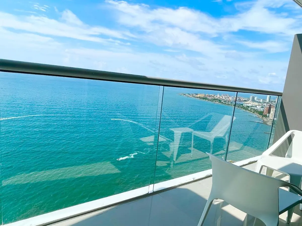 דירות Cartagena 26Flr Spectacular Seaview Morros City Bocagrande 0*,  קולומביה